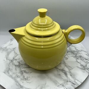 FIESTAWARE Vintage 1990’s Pale Yellow Tea Kettle